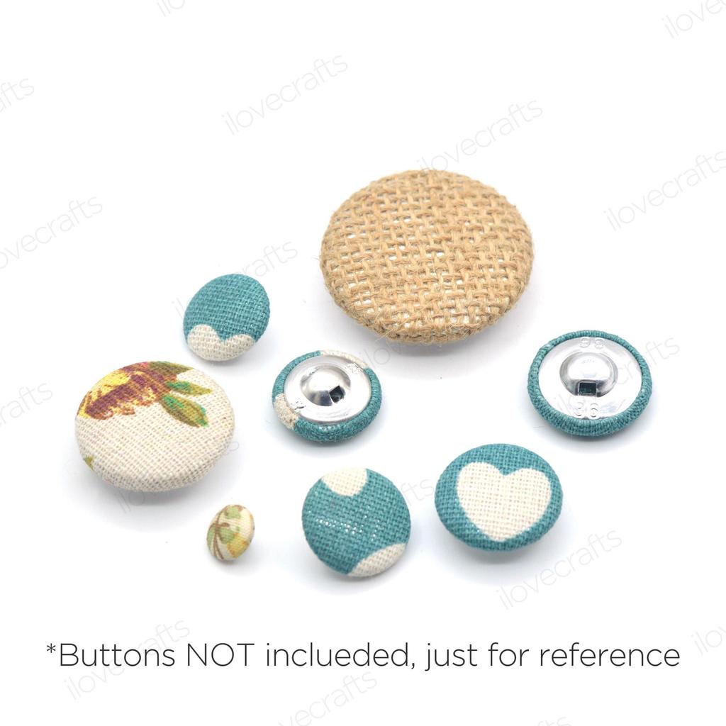 Buton gol pentru confecţionarea butoanelor acoperite cu material textil Butoane acoperite goale Accesorii #16 ~ #80 ( 9mm ~ 50mm )