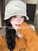 Retro Pleated Cloud Octagonal Hat Children Spring And Autumn Casual Versatile Literary Beret Showing Small Face