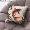 Chinese Style Koi Fish Print Throw Pillow Covers Pattern Cushion Cover Suitable For Sofa Bedroom Car Pillow Cover