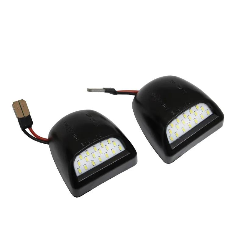 2 PCS 12V 6500K for GMC/Chevrolet/Cadillac/Silverado High Brightness White Truck Car LED License Plate Light