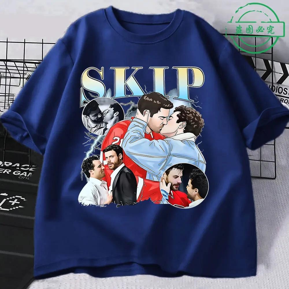 Heated Rivalry Scott Hunter Shane Hollander Ilya Rozanov Tshirts 2026 Summer Mens Womens Harajuku Cotton Oversized Tshirt