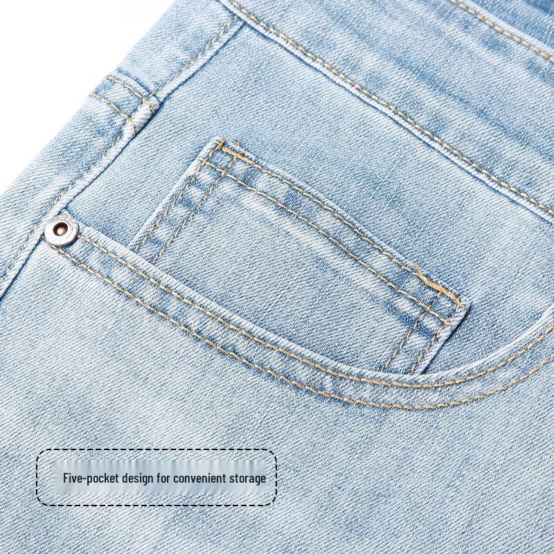 Caizi Men's Casual Straight-Leg Pants