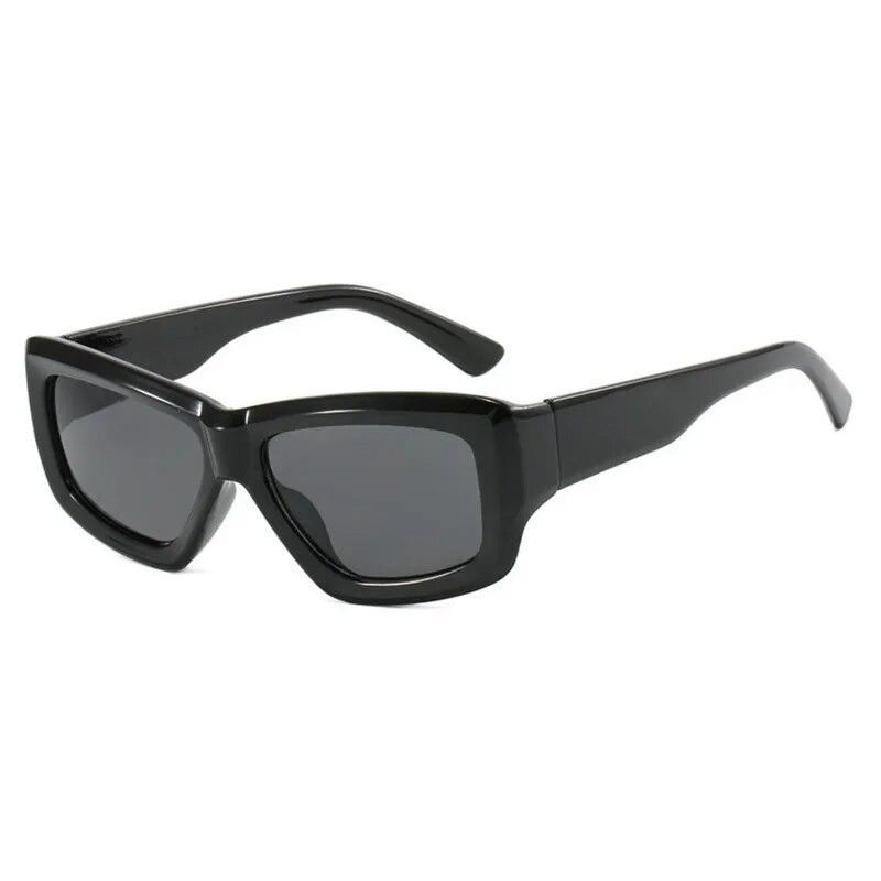 

Корейские модные солнцезащитные очки с защитой от ультрафиолета в большой оправе, многоугольные солнцезащитные очки в стиле ретро, ​​уличные очки для путешествий, UV400