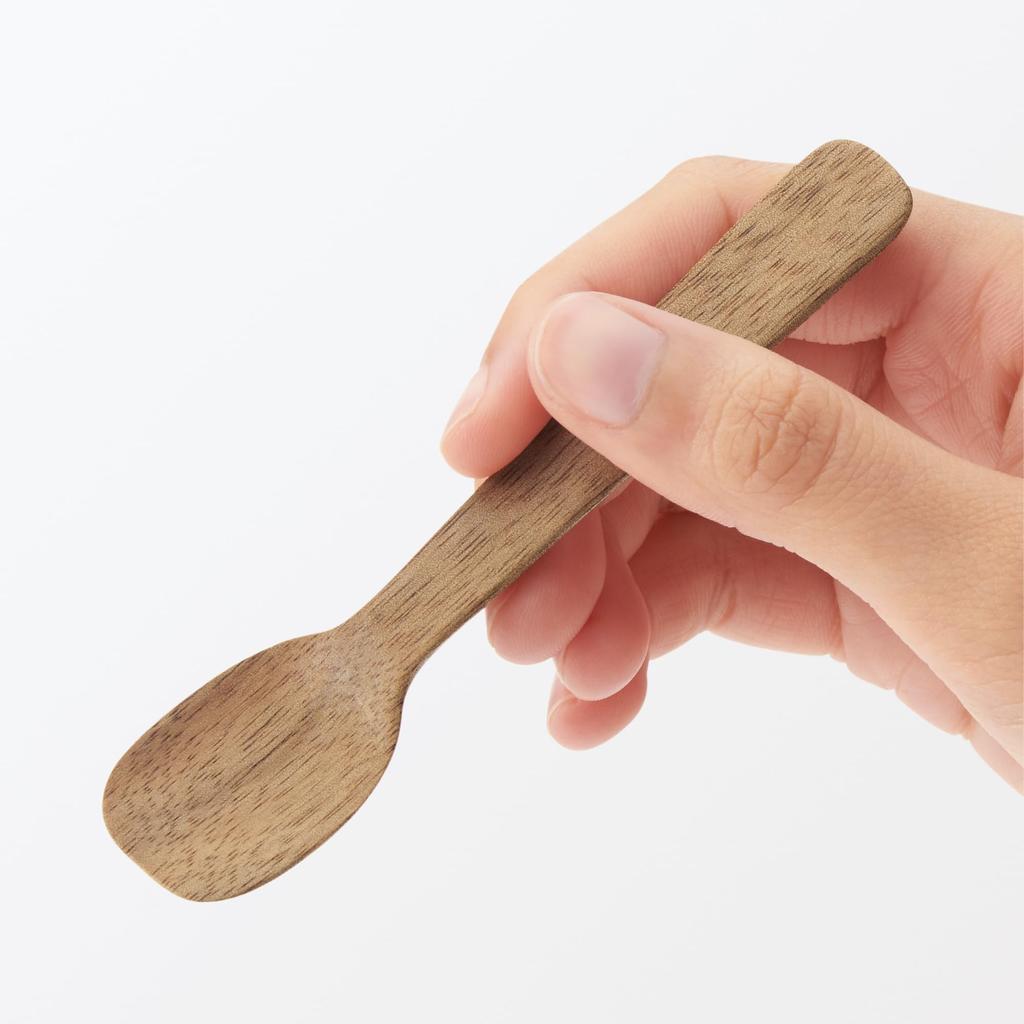 MUJI Acacia Mini MDT02A4S Spoon, Natural,
