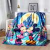 Die Mickey Maus Cartoon-Decke ist flauschig und weich, geeignet für Kinder und Erwachsene und perfekt für Zuhause, Reisen, Camping an