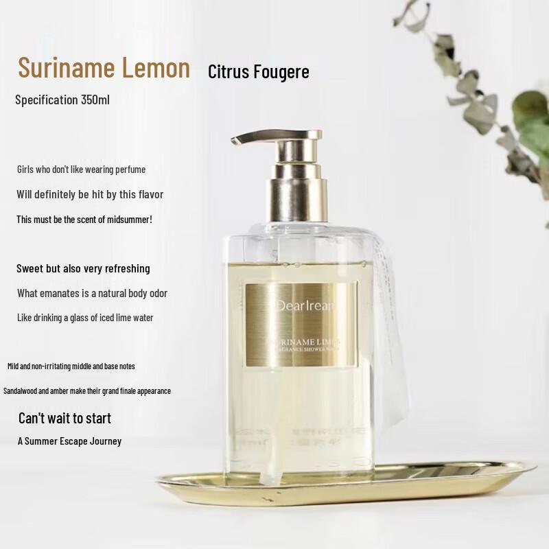 Irene Suriname Lemon Scented Shower Gel