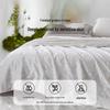 LOVO All-Season Natural Tussah Silk Duvet