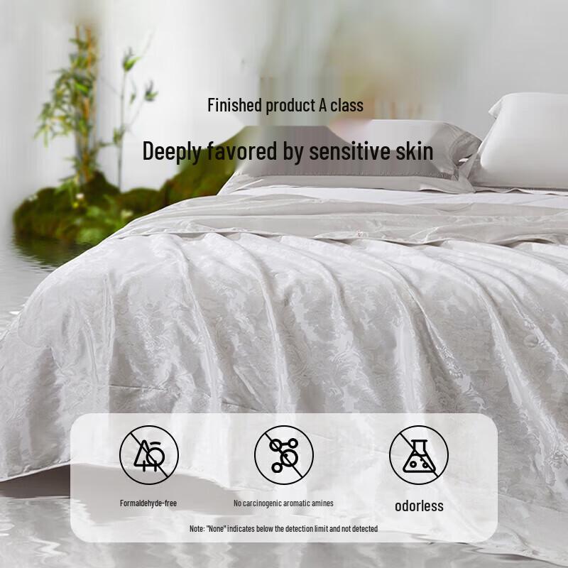 LOVO All-Season Natural Tussah Silk Duvet