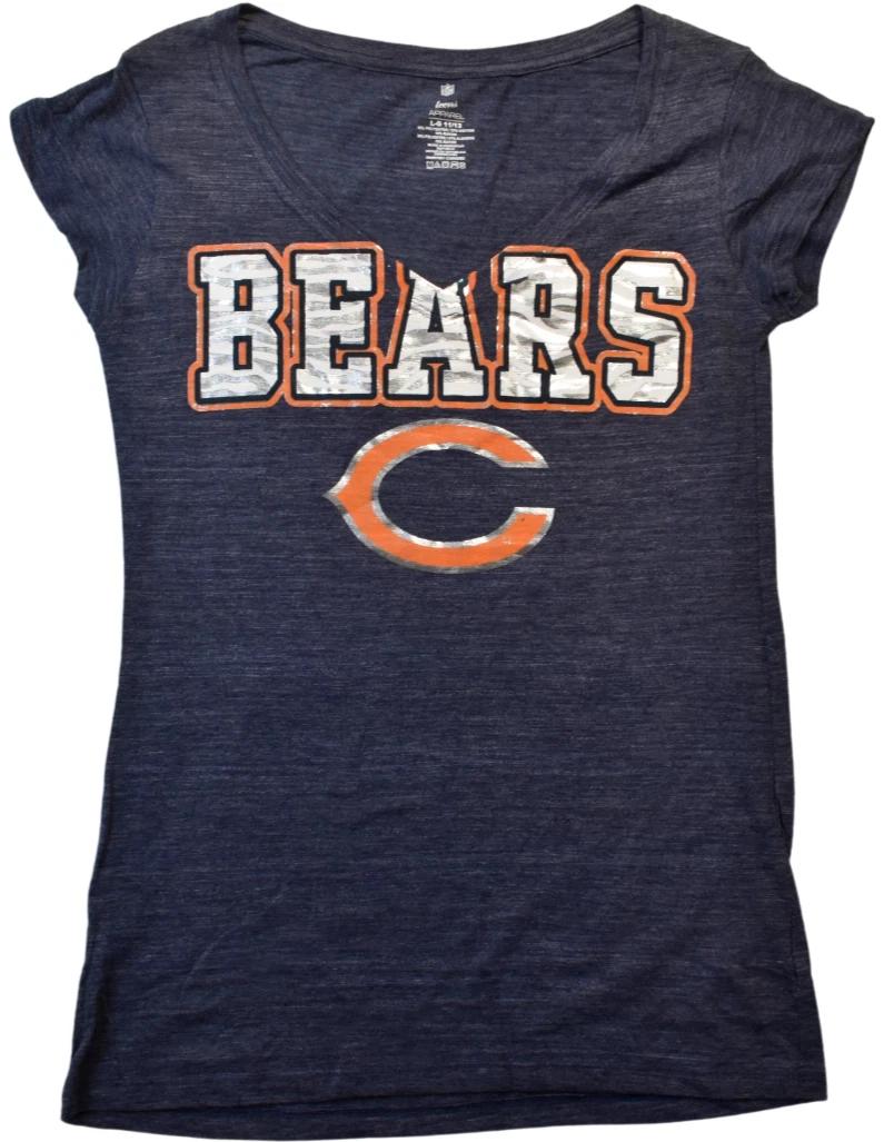 NFL Teens Apparel Juniors Chicago Bears Football Shirt New XS, L, XL S