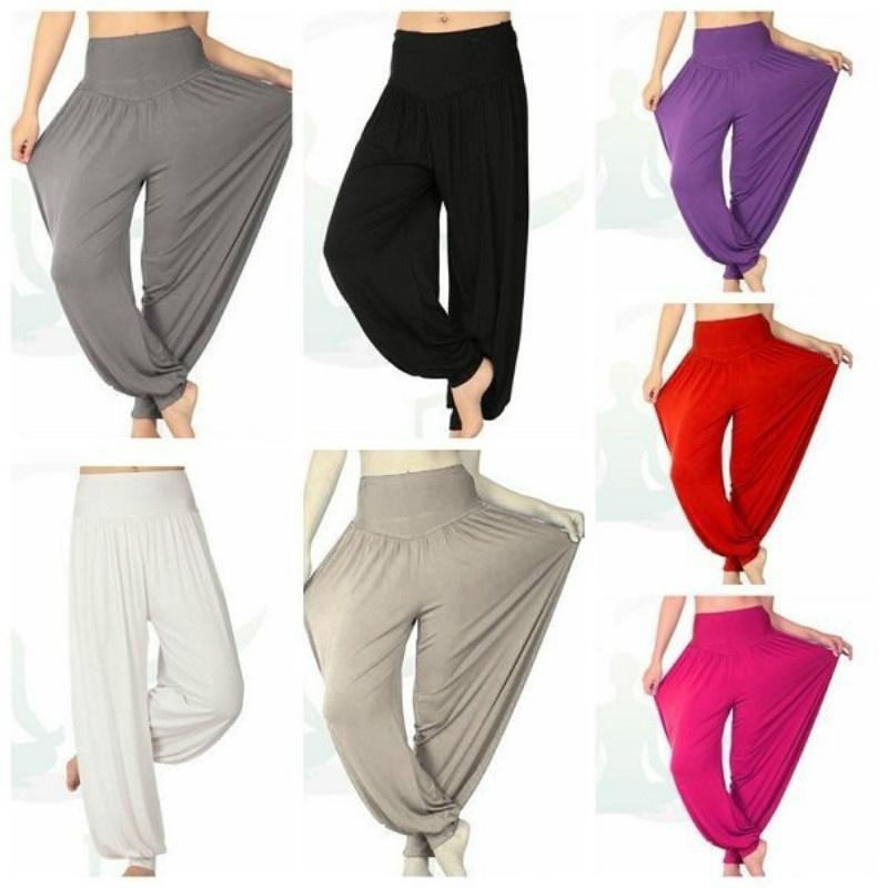 Women Fashion Long Pants Harem Trousers Sport Pants Plus Size Bloomers