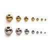 Stainless Steel Smooth Round Spacer Beads for Handmade DIY Bracelets & Necklaces