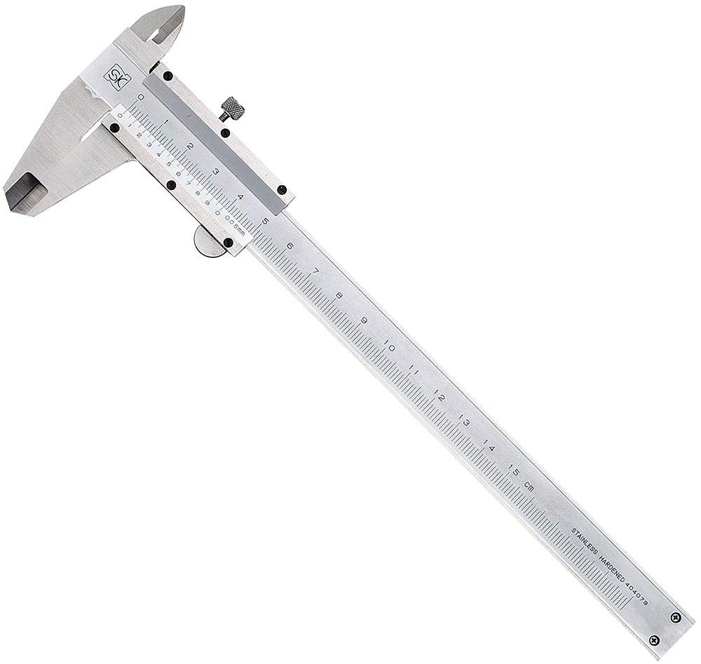 

Niigata Seiki SK Silver M Type Caliper 150mm With Depth Bar SK-M150