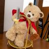 New Sitting Posture Superhero Bear Doll Company Holiday Commemorative Gift Plush Teddy Bear