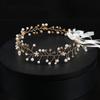 Bridal Headwear Crystal Headband Bridal Accessories Wedding Accessories Ball Head Crown Gold Headband