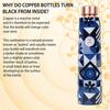 Pure Copper Water Bottle Experience The Benefits Of Pure Copper Water Bottle-Joint Less, Leak Proof (900Ml)