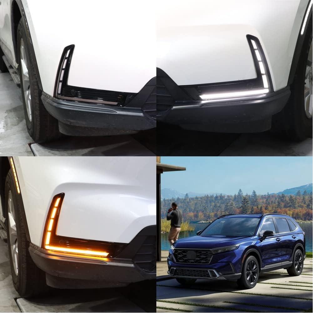 2pcs Fog Light Lamp Daytime Running Strip Lights Kit Clearance Light for Truck SUV Car