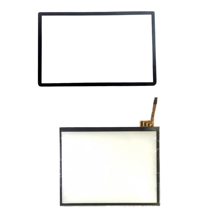 Top LCD Screen Replacement Parts For NEW3DS Device Anti Fingerprints Coating Optimized Color Reproduction
