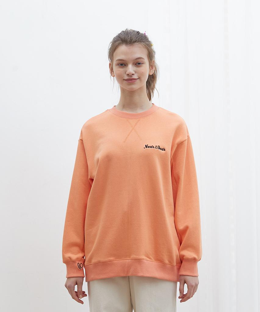 NEAR&DEAR Logo Sweetie T-Shirt Orange