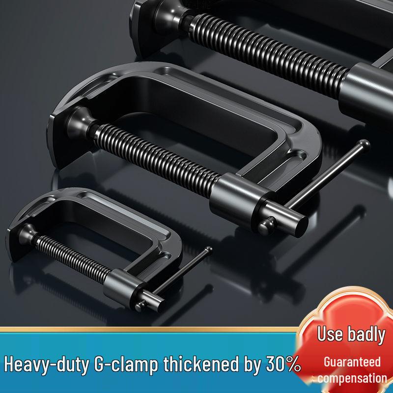 Сильный C-образный зажим Быстрозажимная оснастка для деревообработки: F-образный зажим типа C 1