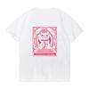 Unisexeki Neko Print Unisex T Shirt ShortSleeved Personalize Summer Female TShirts Graphic Tees Japanese Lucky Cat Kawaii Tshirts