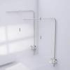1Set Space Saving Adjustable Fish Tank Light Rack Premium Aluminum Alloy Construction Lamp Rack for Aquarium Lighting Fish Tank