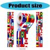 59ft National Flags Borders Trim Wall Sticker Chalkboard Borders Trim Wall Decoration For Classroom Home Decoration