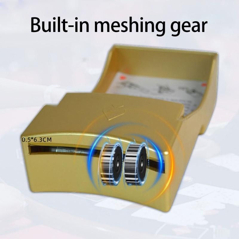 Kleiner automatischer Kartenmischer mit elektrischem Rad für Spielkarten – ideal für Heimpartys