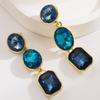 High-end Party Earrings - Super Bright Fashionable Alloy Geometric Ear Ornaments and Earrings