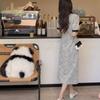 Summer 2026 European Slimming French Style Polo Collar Dress with Elegant Design