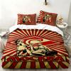 FC Spartak Moskau 3-teiliges Set Perfekt für das Schlafzimmer Bequemes Bettwäsche-Set enthält einen Bettbezug und zwei Kissenbezüge Ideales Geburtstags- oder Weihnachtsgeschenk