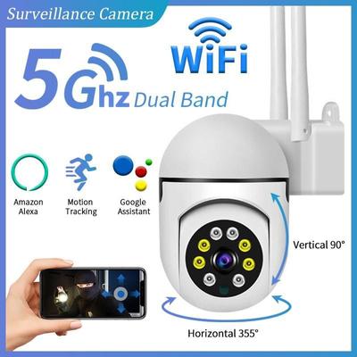 3MP 4K Беспроводная IP-камера Открытый уличный WIFI PTZ Скорость Купольная камера 1080P 3MP HD AI Автоматическое отслеживание CCTV Наблюдение