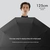 Men's & Women's Extra Large Windproof Folding Umbrella: Reinforced, Sturdy, Dual-Use for Sun & Rain.