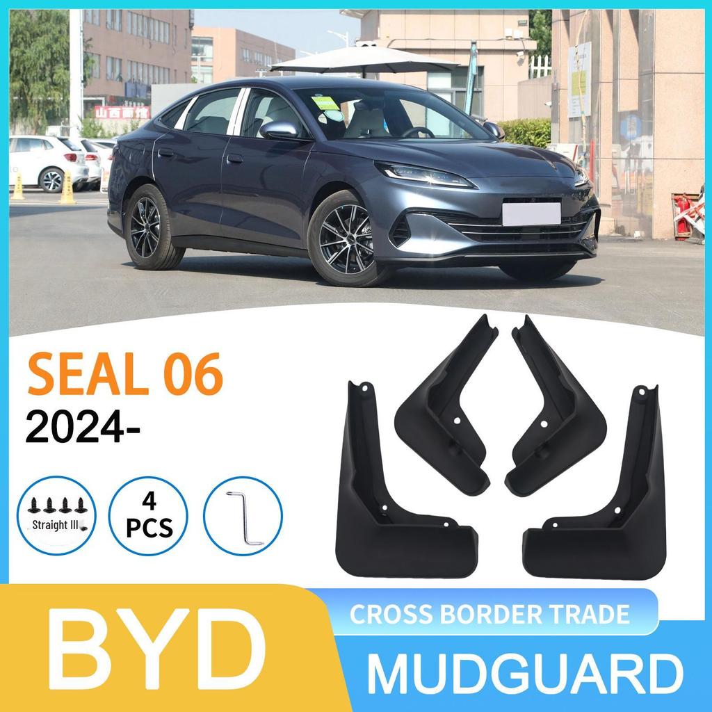 Compatible Mudguard for 2024 BYD Seal 06 - Automotive Tire Protection.