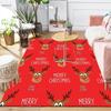 1Pc Christmas Candy Canes Rug Office Carpet Indoor Outdoor Doormat Nonslip Soft And Comfortable Living Room Christmas Halloween Gift D91841