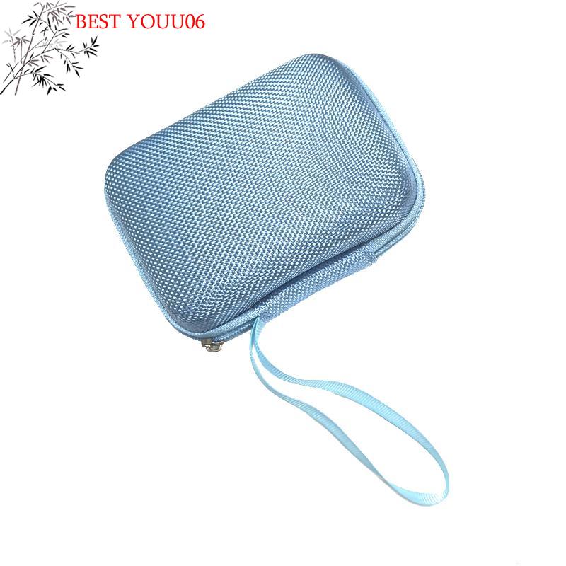 (YOUU06)Custodia Rigida in Nylon + EVA per Fotocamera Digitale Piccola da Viaggio Portaoggetti per Fotocamere per Accessori Scheda SD Scheda CCD