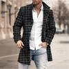 Nizi Men's Coat Medium and Long Woolen Coat