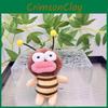 Delightful Soft Super Bumblebee Keychain Cute Cartoon Plush Perfect For Girls Young