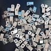 20pcs Wire Mesh Panel Assembly Clips R-Type Guardrail Net Fasteners Horse-Shaped Clips For Protective Netting Fence Lock Clasps
