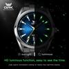 OPK 6088 Man Watch Steel Strap Waterproof Luminous Auto Date Wristclock Fashion Simple Original Quartz Watches for Men