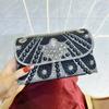 2025 Luxury High-end Big Pearl Colorful Diamond Wedding Evening Clutch Bag New Fashion Rhinestone Handbags Designer Shoulder Bag