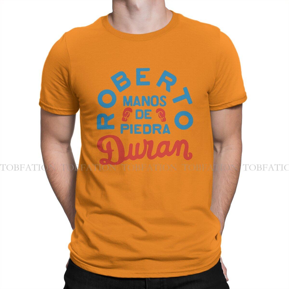 

ZX Sports Boxing Roberto Manos De Piedra Duran Cotton T Shirt Vintage Homme Mens Tshirt ONeck Short Sleeve 4XL