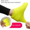 Collapsible Anti Slip Rain Shoe Covers Reusable Silicone Design Full Coverage Shoe Protectors For Hiking Daily Use
