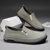 Men's Shoes Ice Silk Cloth Canvas Shoes for Men  Breathable Casual Sneakers for Men Trend Slip On Student Zapatillas Tenis