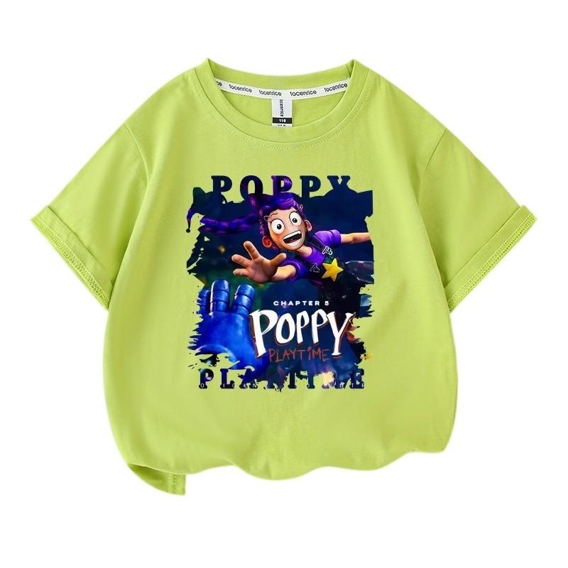 T-shirt a maniche corte multicolore per bambine Lily Lovebraids