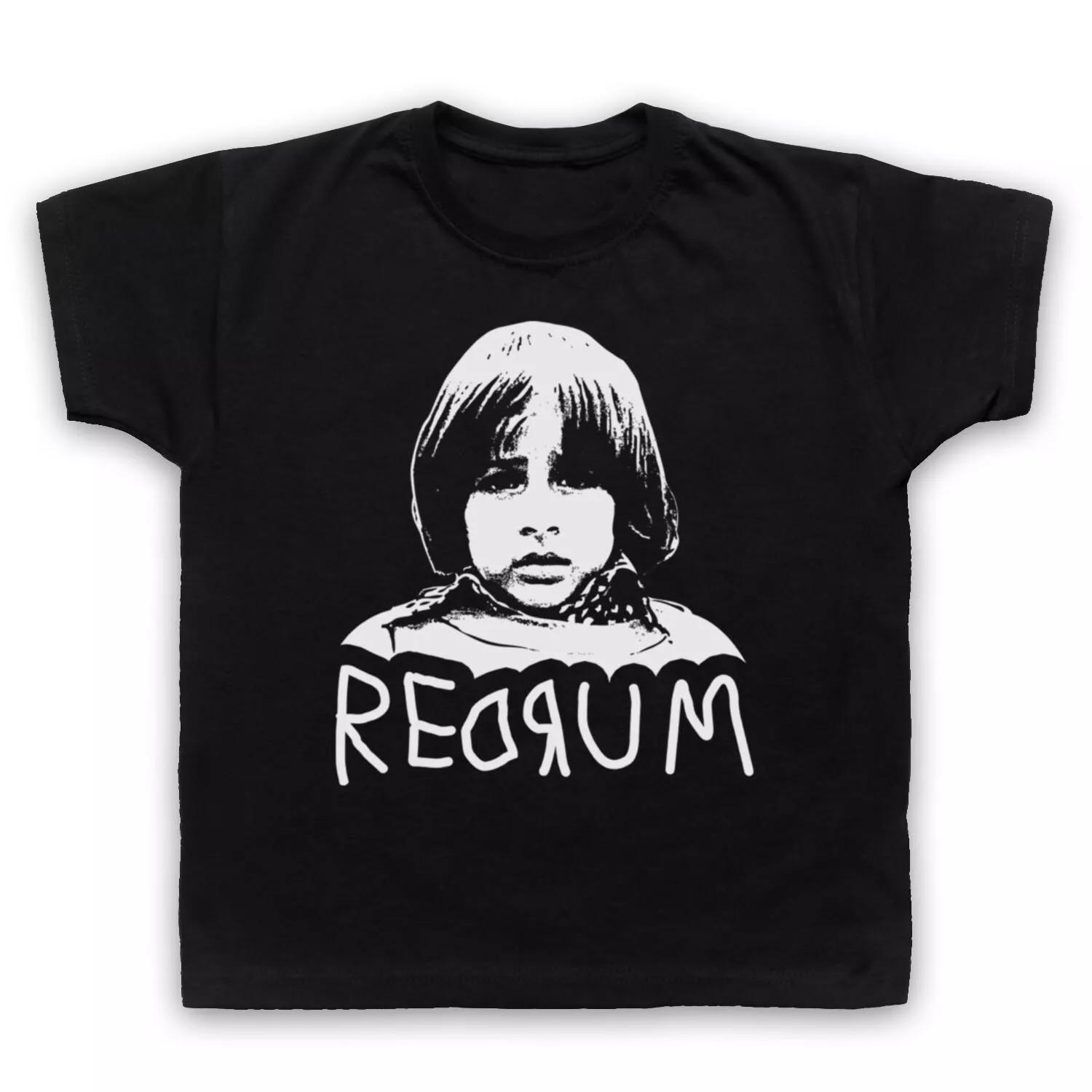 REDRUM DANNY UNOFFICIAL THE SHINING KUBRICK FILM KING KIDS CHILDS T-shirt 110