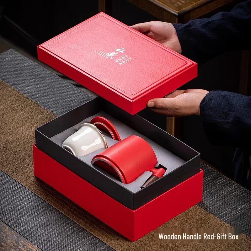 Ceramic Tea Infuser Mug with Lid