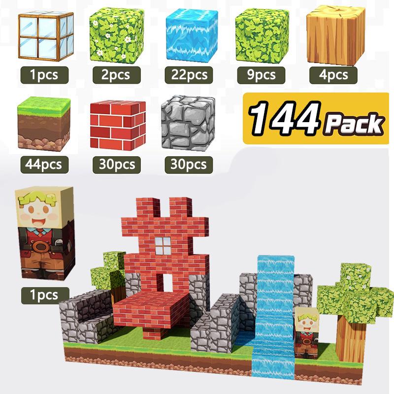 Magnetic Forest Building Blocks: Educational Toys for Kids