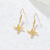 St. Brigid's Cross Earrings for Women Goddess Brigid Earrings Stainless Steel Irish Cross Jewelry for Imbolc St. Brigid's Day