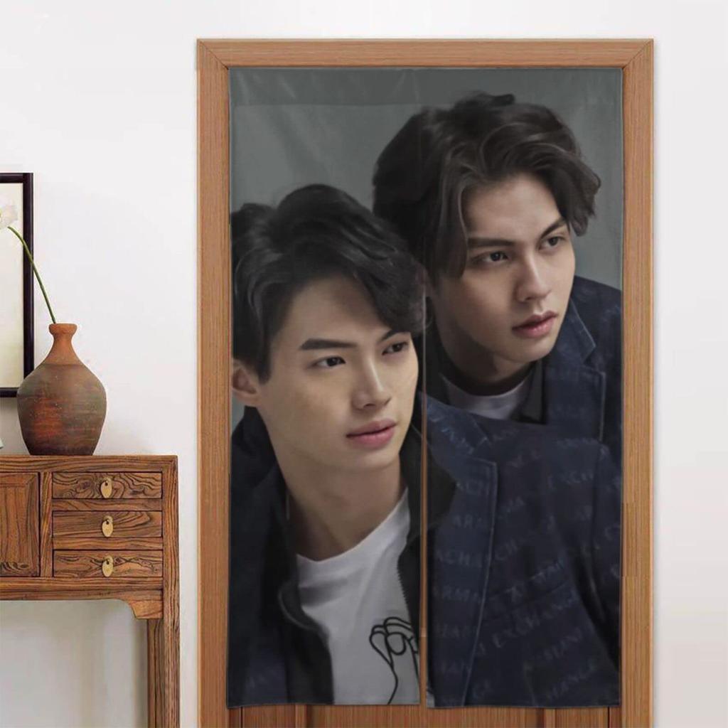 2gether Thai BL Drama Winbright Noren All Easy Entryway Privacy Screen for Living Room Curtain, Seasons, Installation, Bedroom, Bathroom, Bathtub,