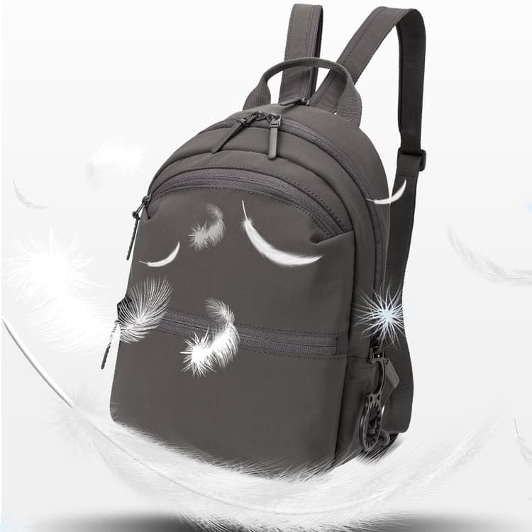 Zainetto mini in nylon leggero borsa al seno